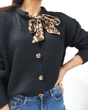 JERSEY LAZO PRINT NEGRO - Imagen 2