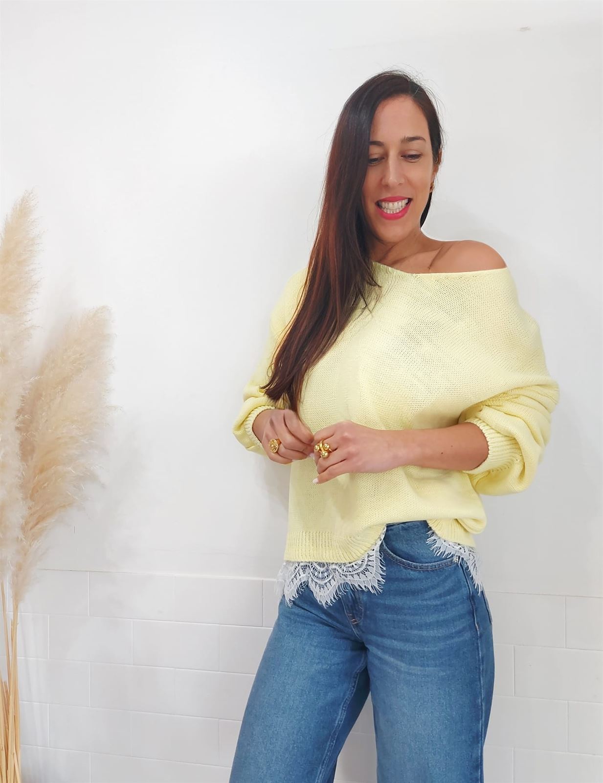 JERSEY PUNTILLA AMARILLO - Imagen 3