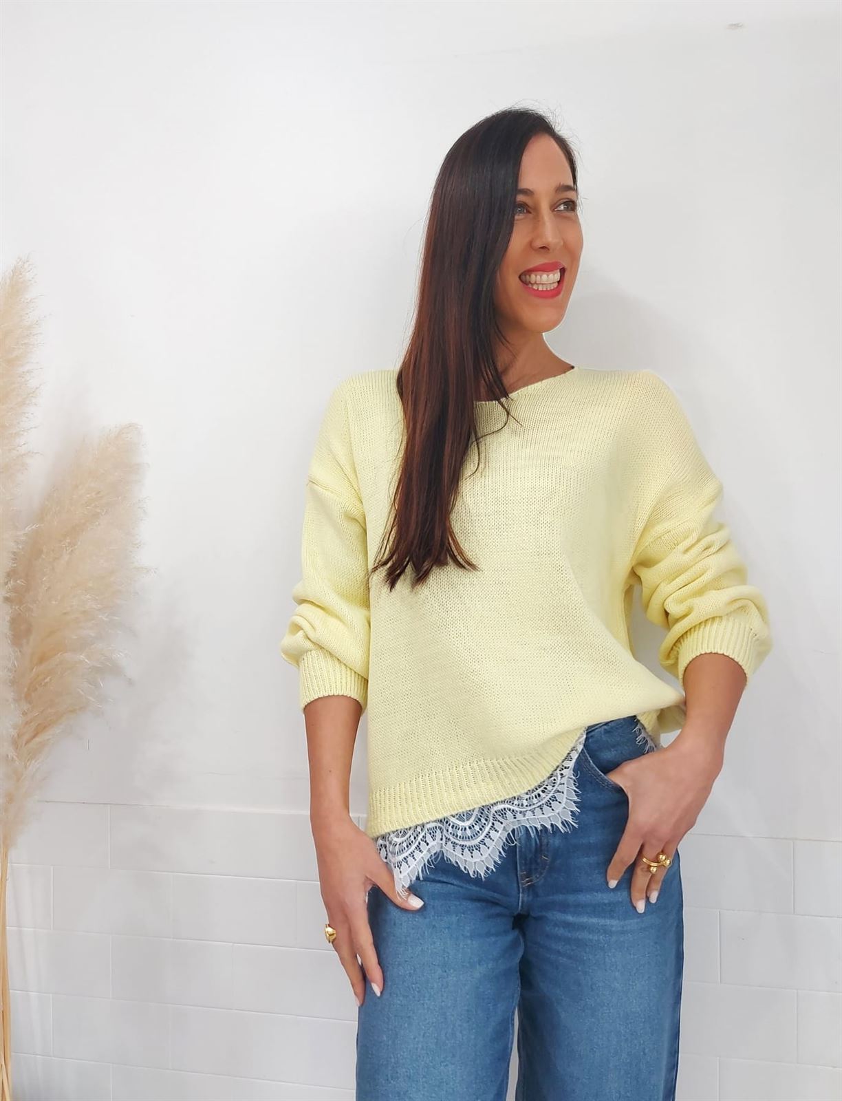 JERSEY PUNTILLA AMARILLO - Imagen 4
