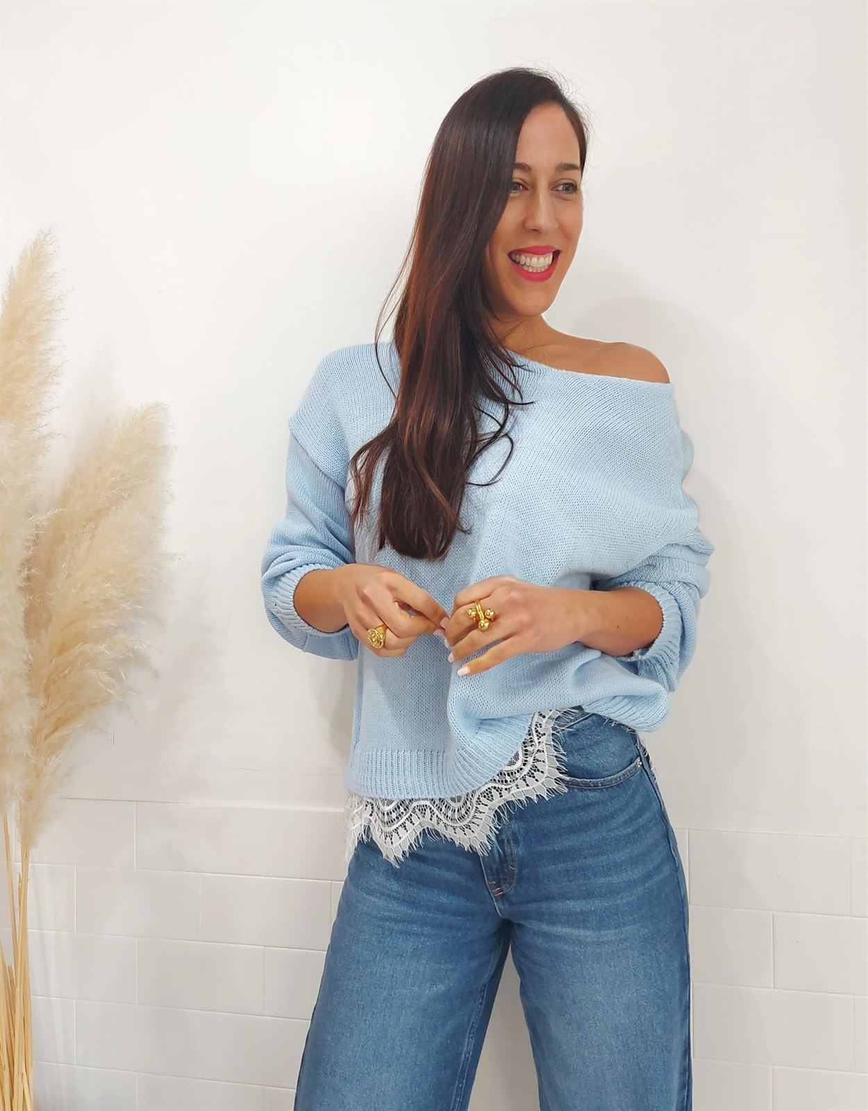 JERSEY PUNTILLA AZUL - Imagen 1