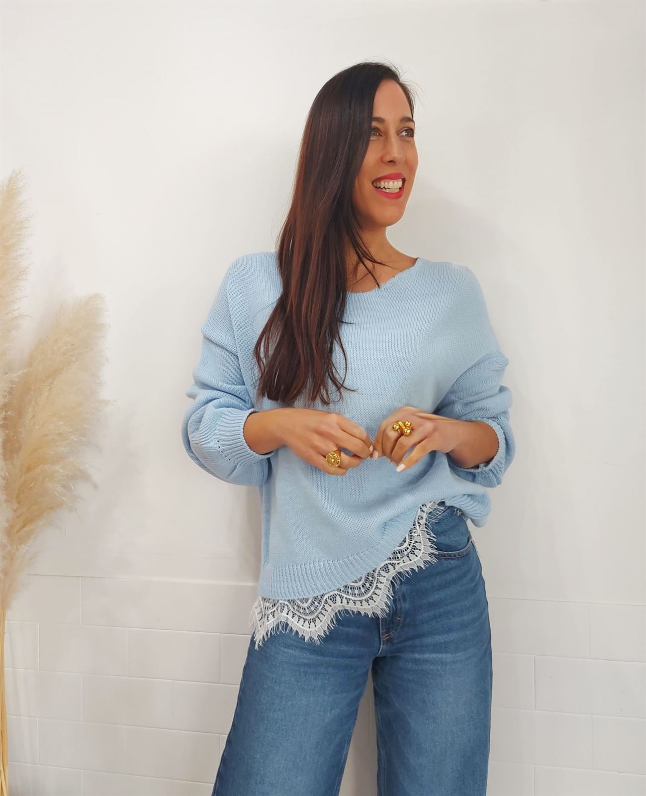 JERSEY PUNTILLA AZUL - Imagen 4