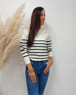 JERSEY PUNTILLA BEIGE - Imagen 1