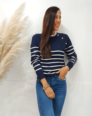 JERSEY PUNTILLA MARINO - Imagen 1