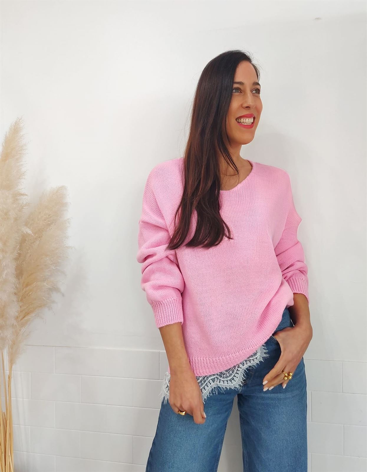 JERSEY PUNTILLA ROSA - Imagen 3