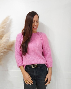 JERSEY PUNTO LISO ROSA - Imagen 1