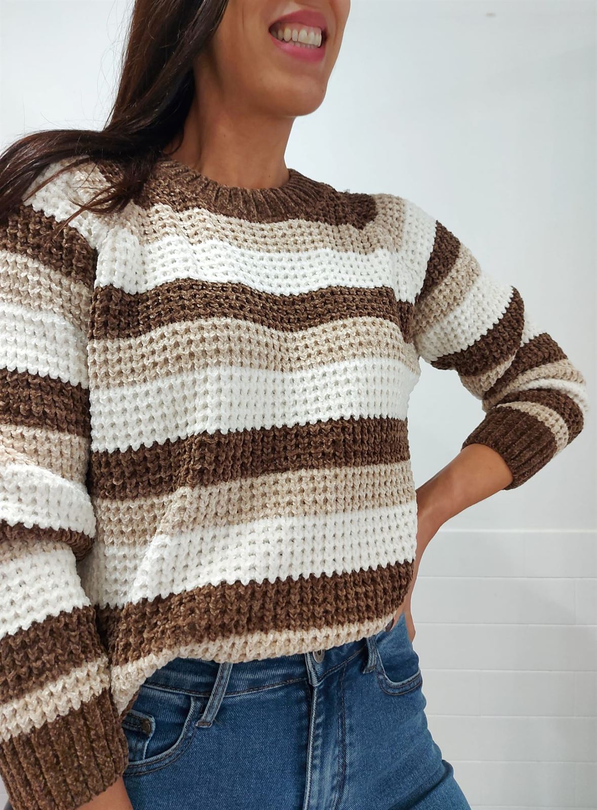 JERSEY RAYAS CHOCOLATE - Imagen 2