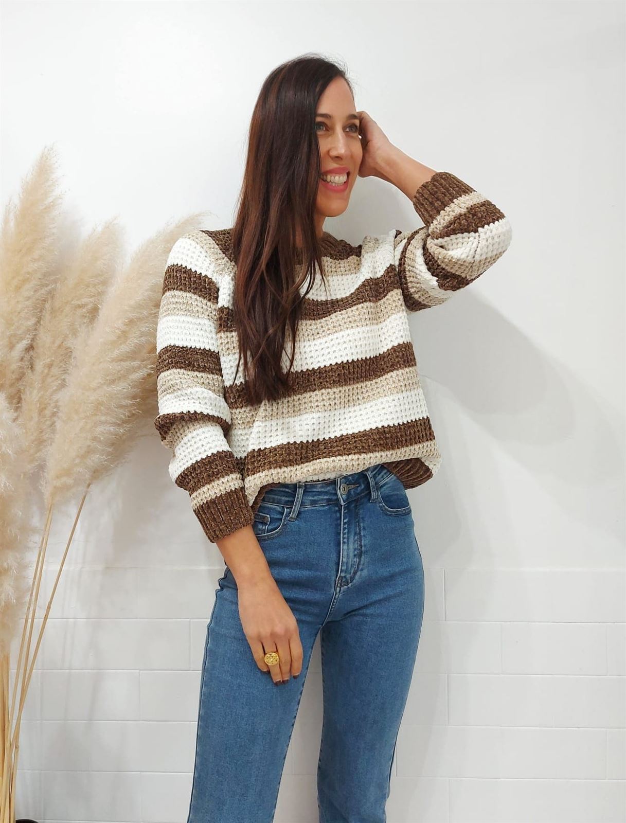 JERSEY RAYAS CHOCOLATE - Imagen 3