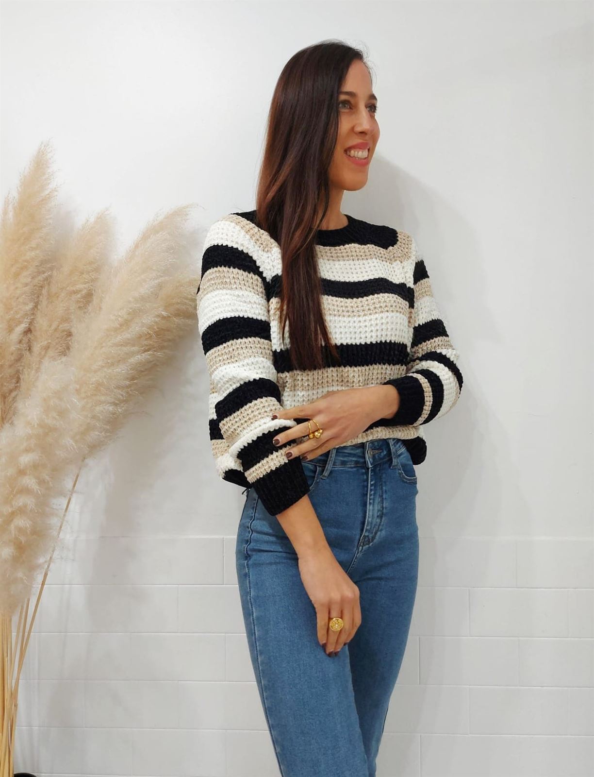 JERSEY RAYAS NEGRO - Imagen 3