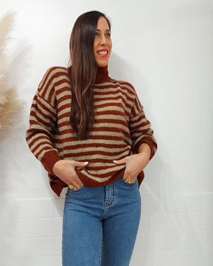 JERSEY RAYAS TEJA - Imagen 1