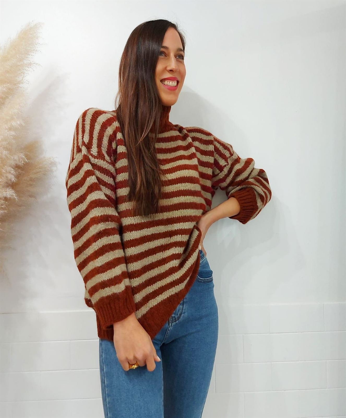 JERSEY RAYAS TEJA - Imagen 2