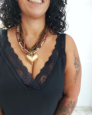 LENCERA ENCAJE NEGRO - Imagen 1