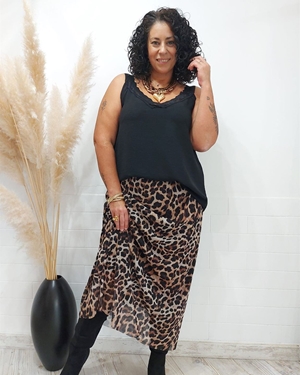 LENCERA ENCAJE NEGRO - Imagen 2