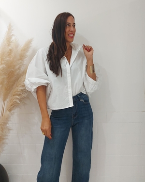 MAXI CAMISA BLANCA - Imagen 1