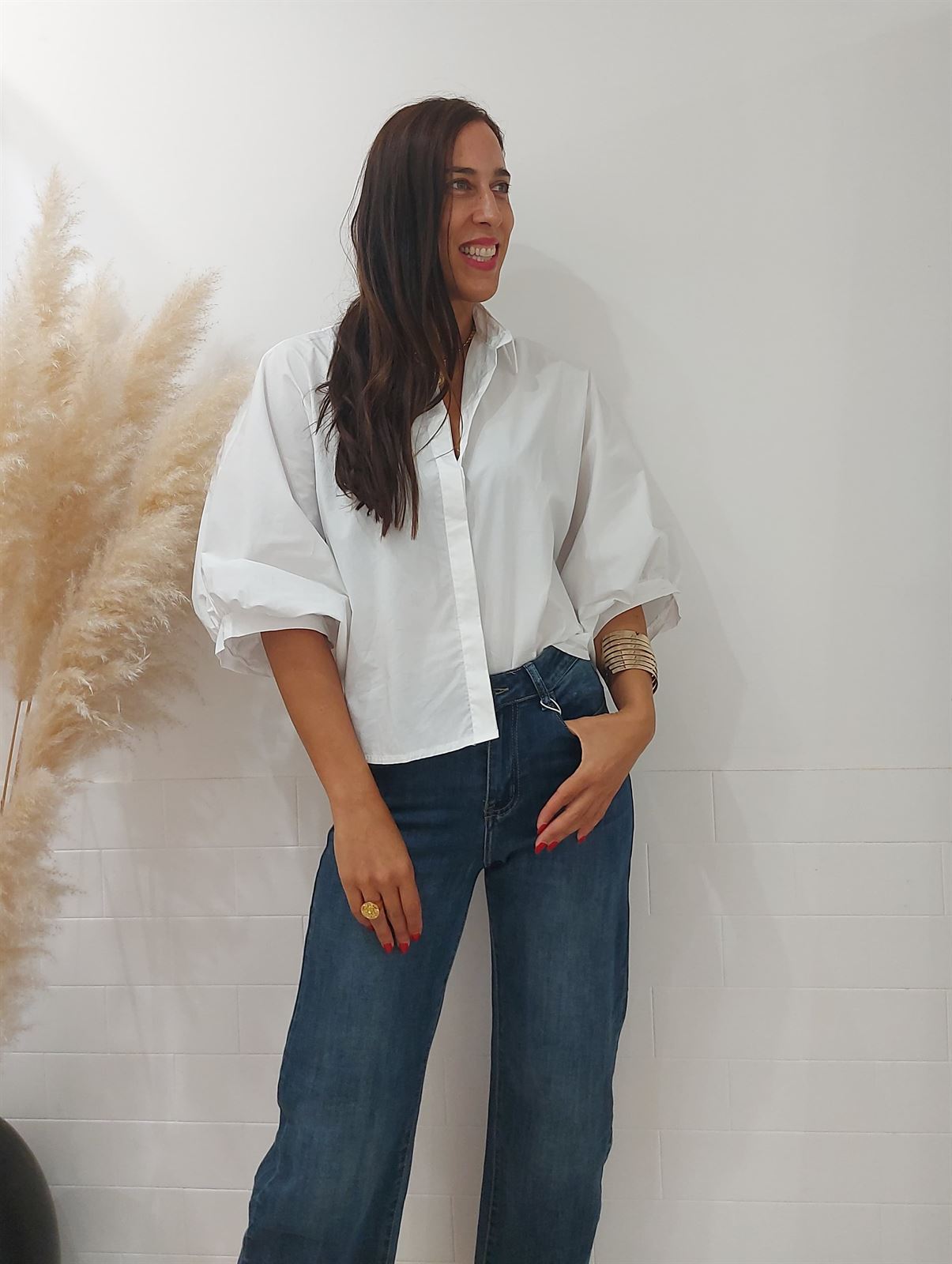 MAXI CAMISA BLANCA - Imagen 3