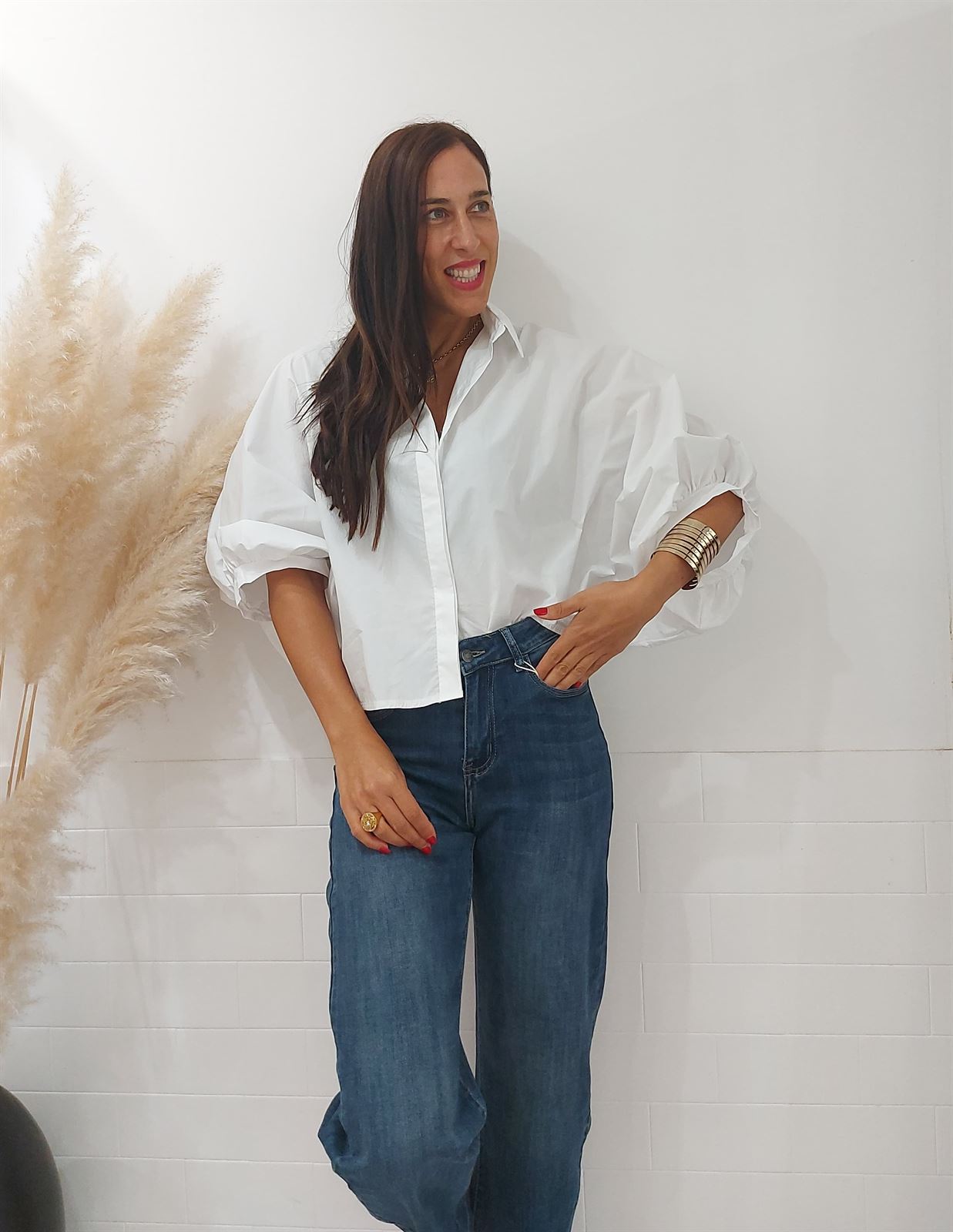 MAXI CAMISA BLANCA - Imagen 4