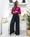 PANTALÓN ANCHO PINZAS NEGRO - Imagen 2