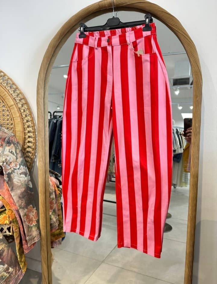 PANTALON GLOBO RAYAS - Imagen 1