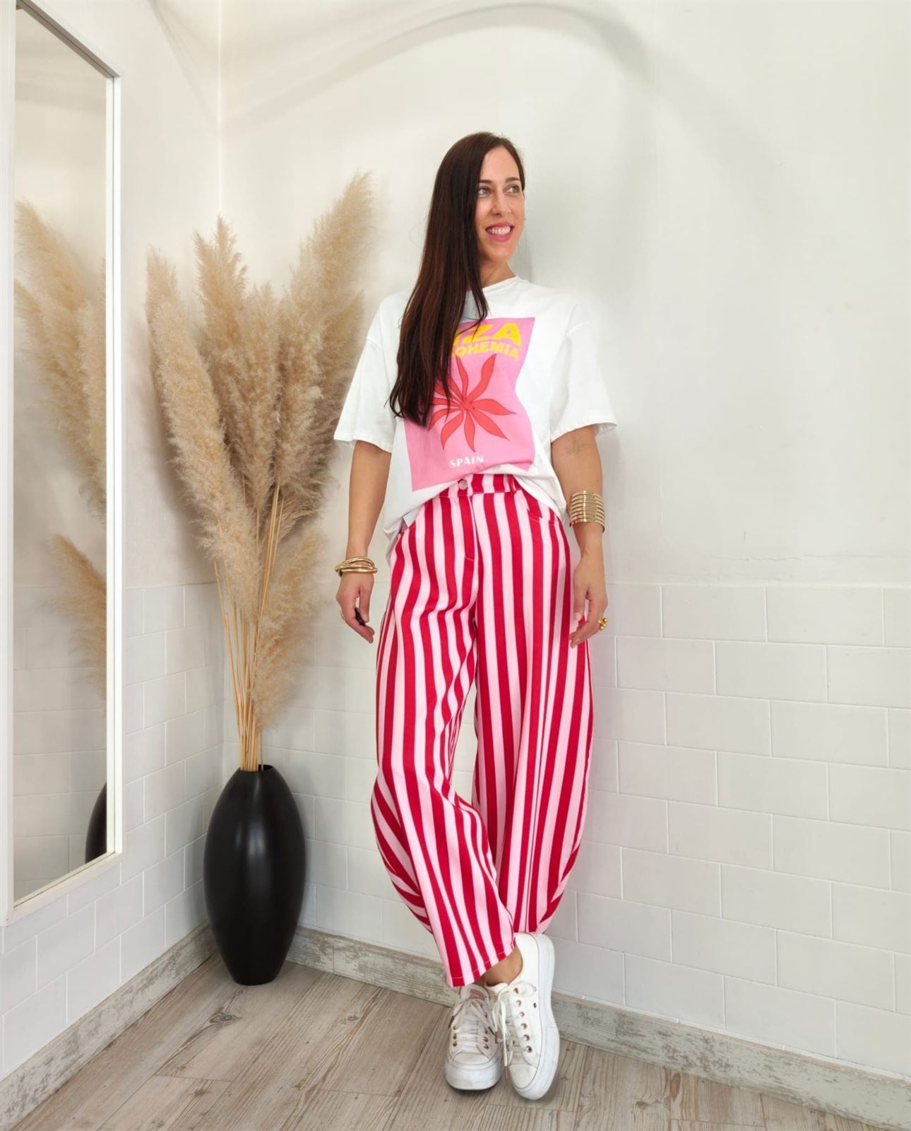 PANTALON GLOBO RAYAS - Imagen 3