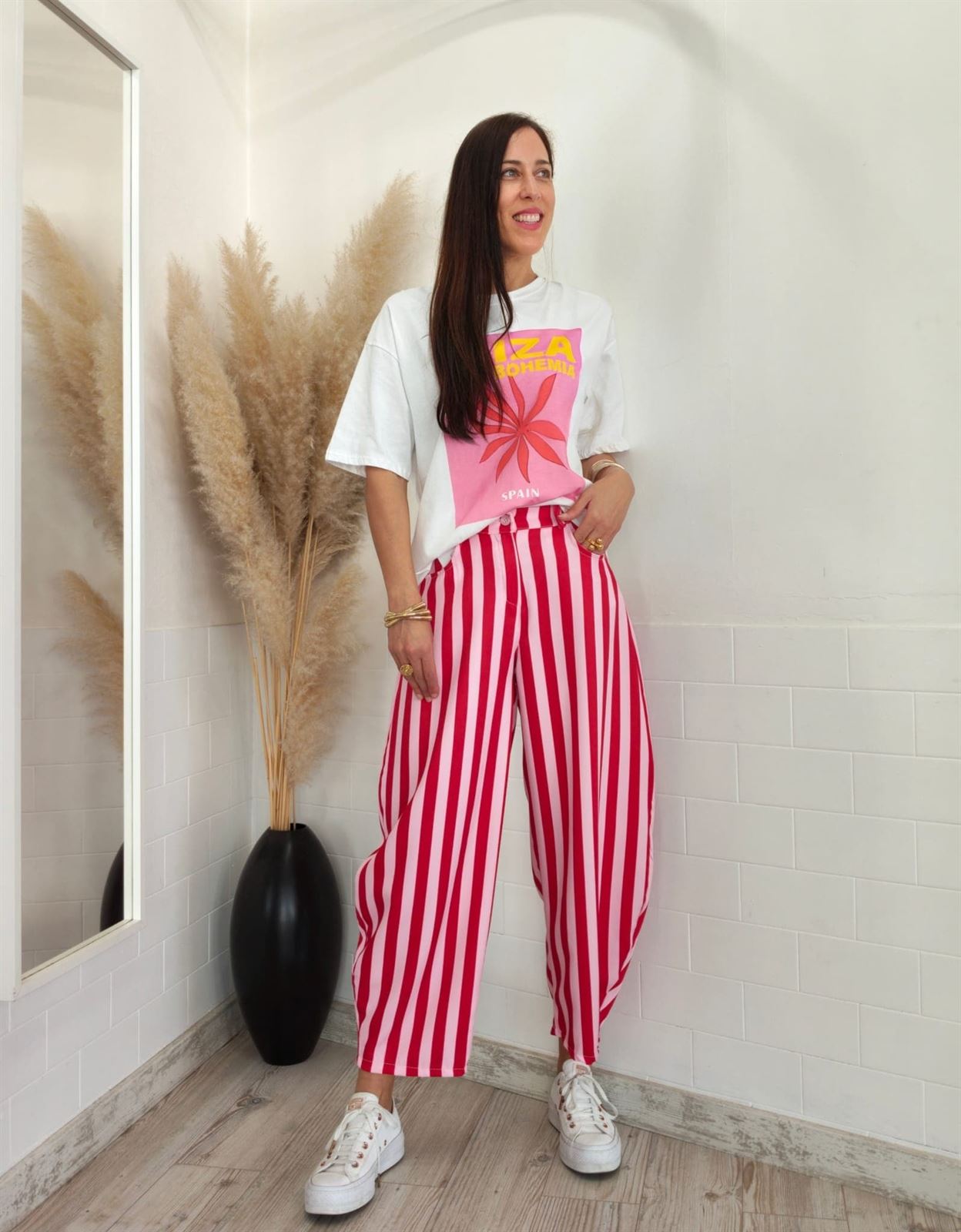 PANTALON GLOBO RAYAS - Imagen 4
