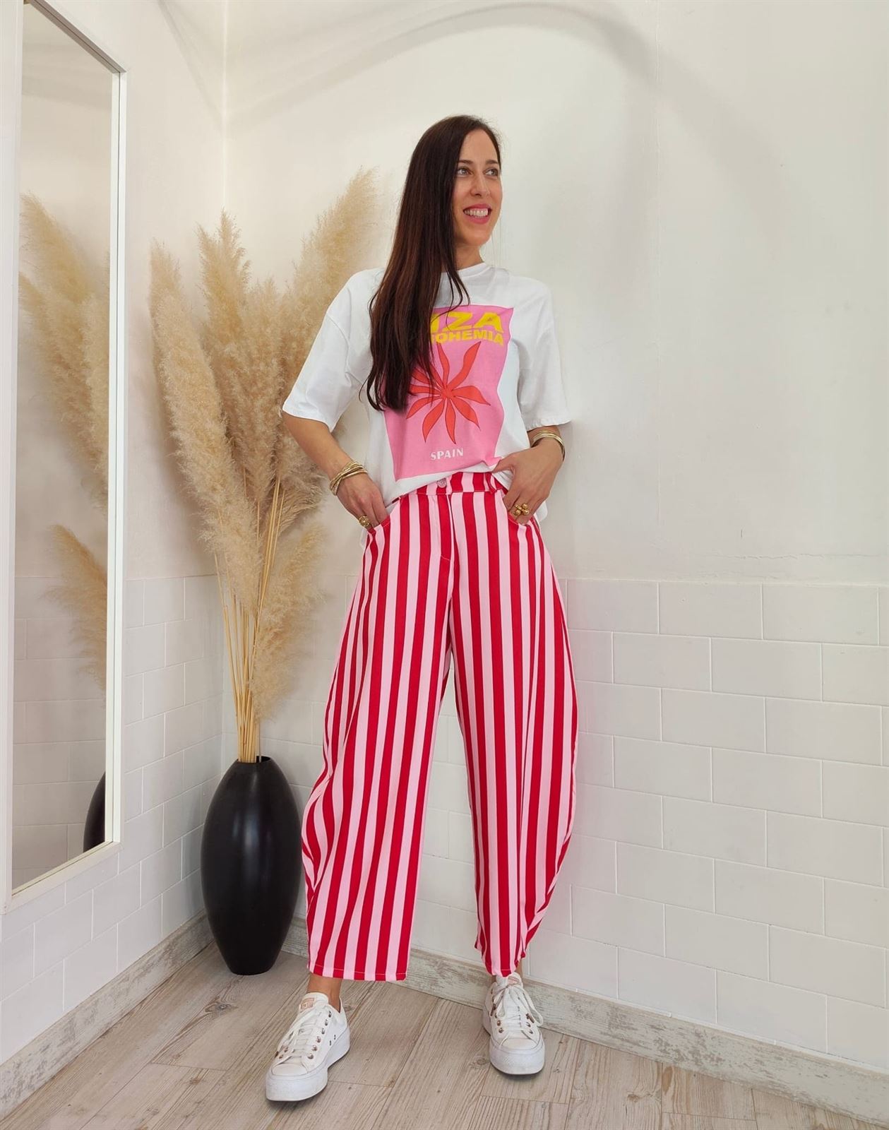 PANTALON GLOBO RAYAS - Imagen 5