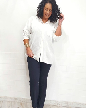 PANTALON MARINO ELASTICO - Imagen 2