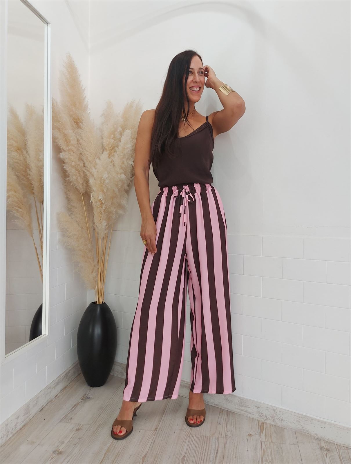 PANTALON RECTO RAYAS - Imagen 2