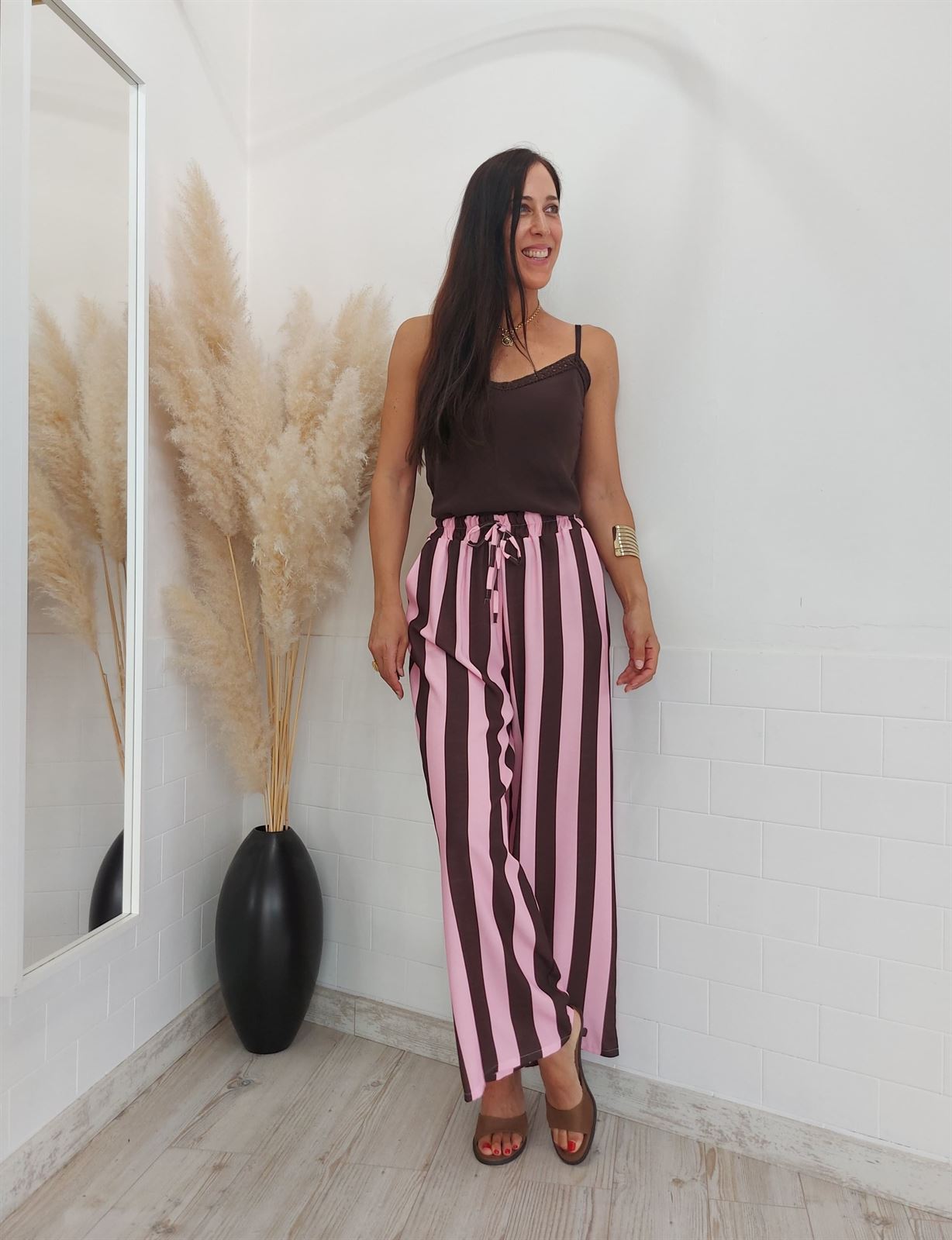 PANTALON RECTO RAYAS - Imagen 3
