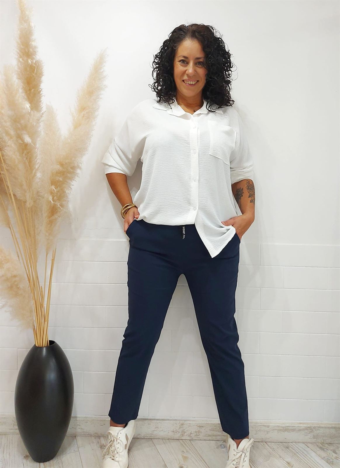 PANTALON SPORT MARINO - Imagen 1