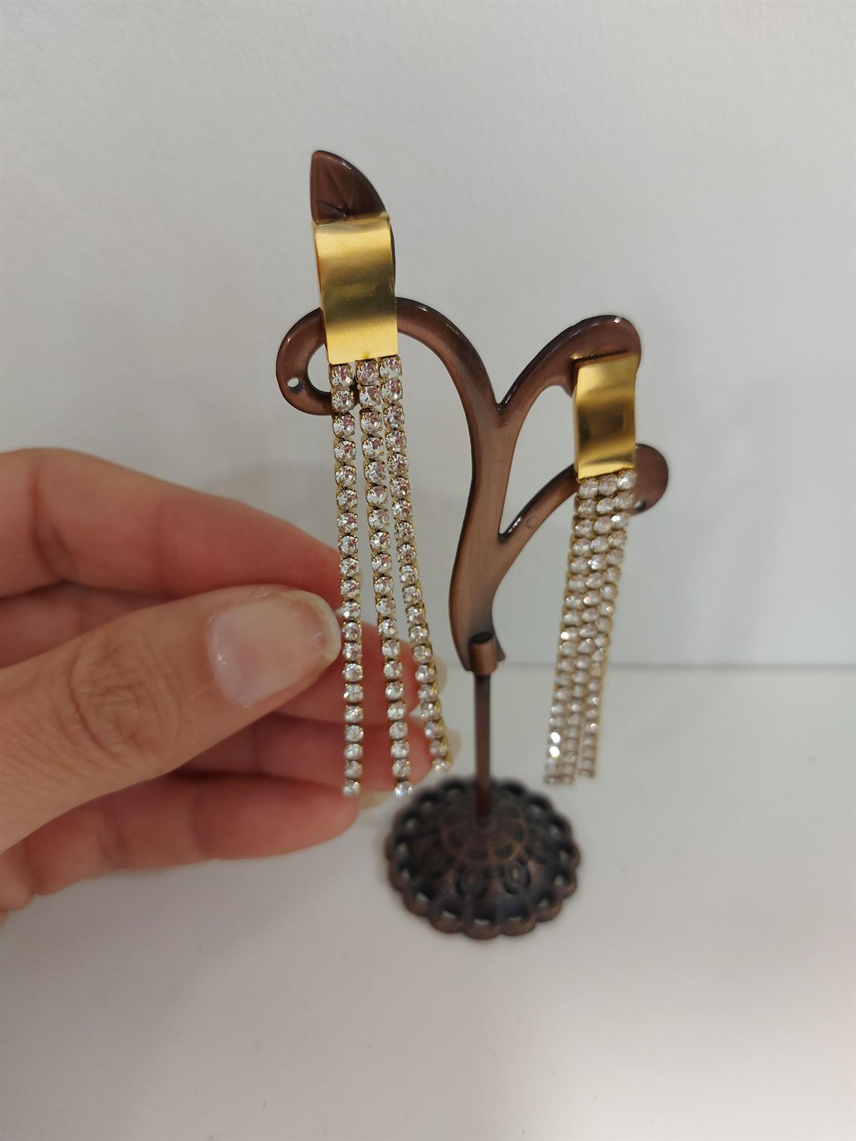 PENDIENTES BRILLI ACERO - Imagen 2