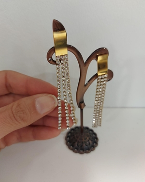 PENDIENTES BRILLI ACERO - Imagen 2