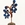 PENDIENTES CRISTAL MARINO - Imagen 1