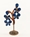 PENDIENTES CRISTAL MARINO - Imagen 1