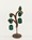 PENDIENTES CRISTAL VERDE - Imagen 1