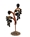 PENDIENTES HOJAS CRISTAL NEGRO - Imagen 1