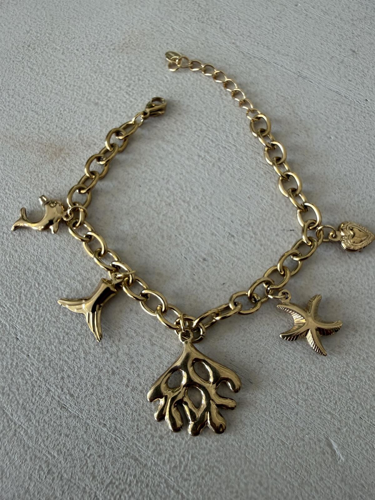 PULSERA ACERO DORADA - Imagen 2