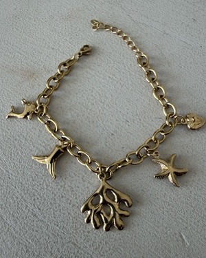 PULSERA ACERO DORADA - Imagen 2