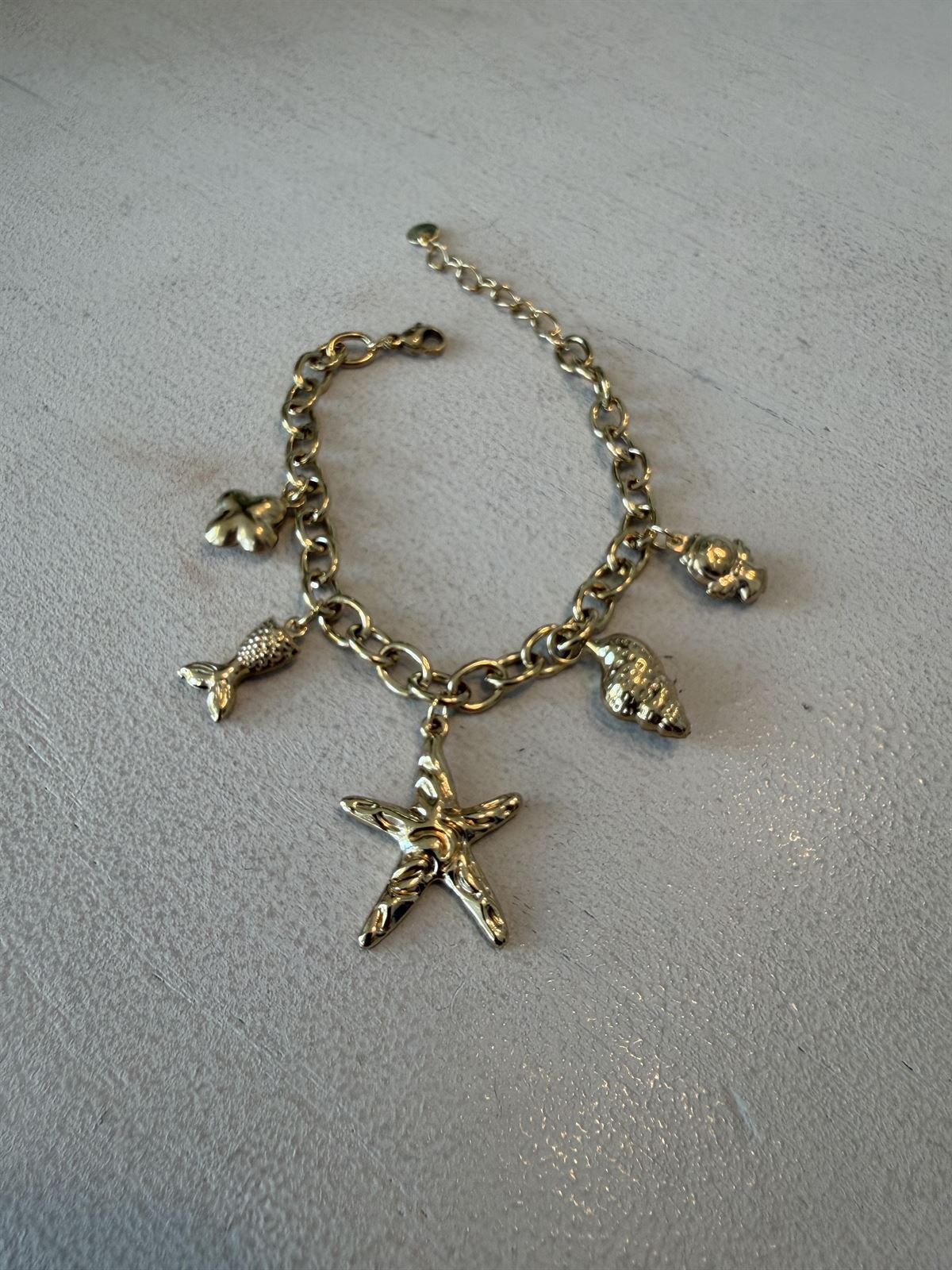 PULSERA ACERO DORADA - Imagen 1