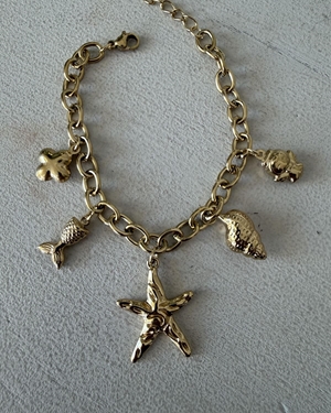PULSERA ACERO DORADA - Imagen 2