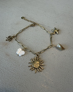 PULSERA ACERO DORADA - Imagen 1