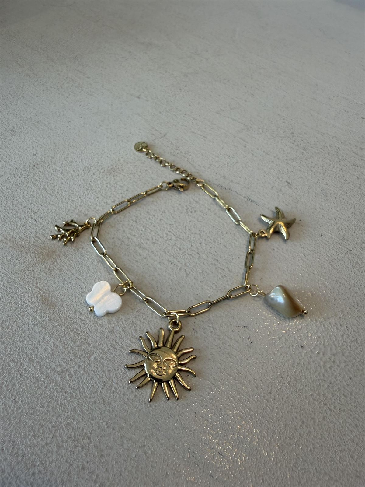PULSERA ACERO DORADA - Imagen 3