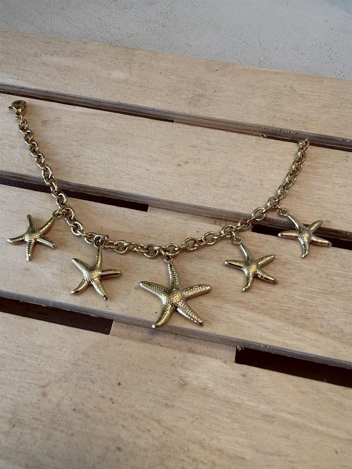 PULSERA ACERO DORADA - Imagen 2