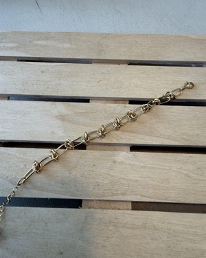 PULSERA ACERO DORADA - Imagen 2