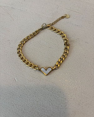 PULSERA ACERO DORADO - Imagen 1