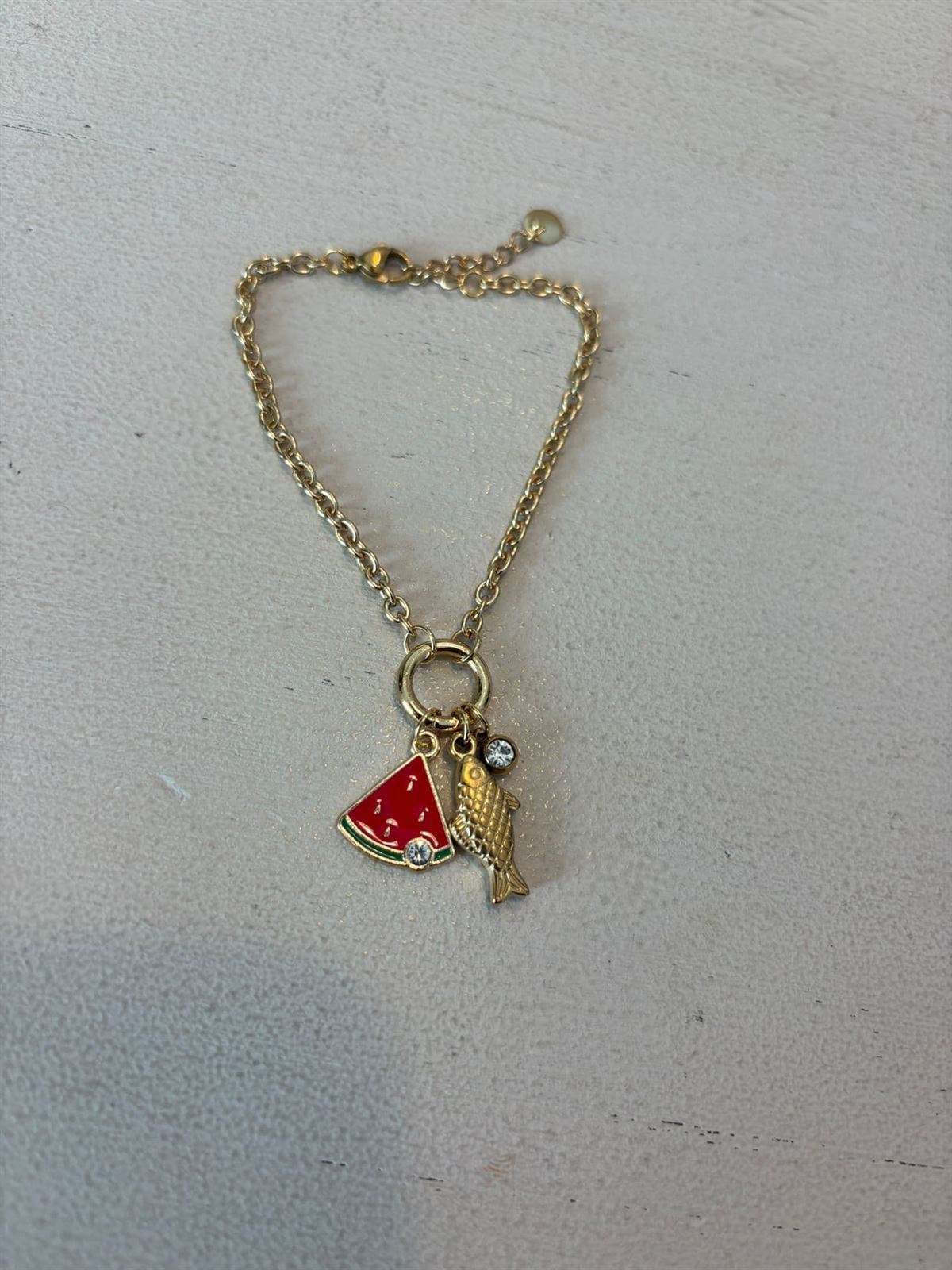 PULSERA ACERO DORADO - Imagen 1
