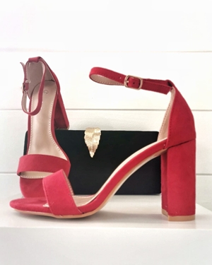 SANDALIA FIESTA ROJO - Imagen 1