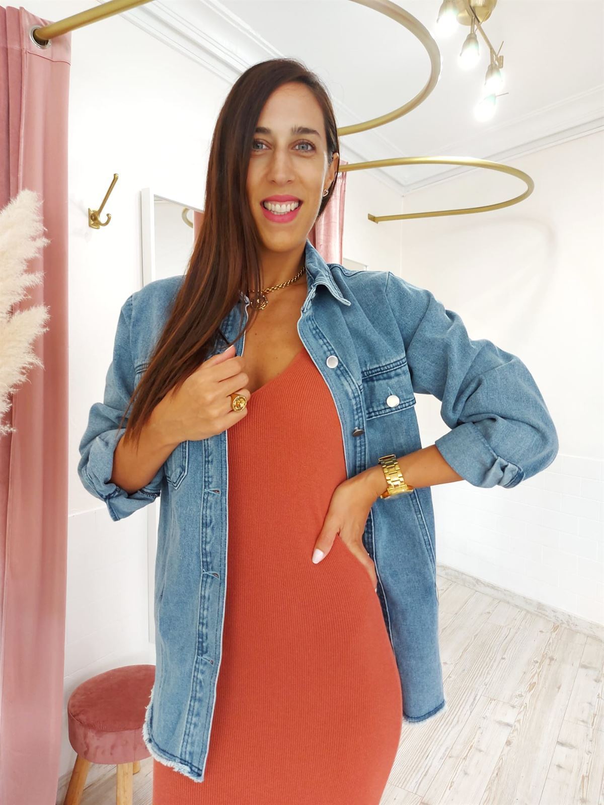 SOBRECAMISA DENIM - Imagen 2