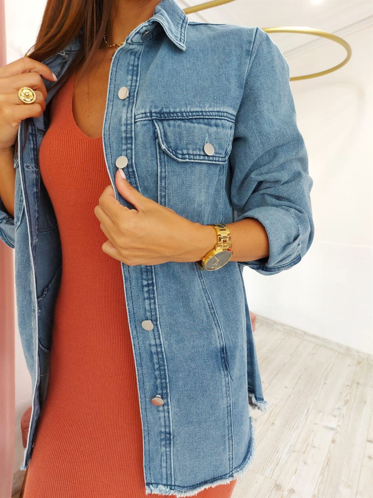 SOBRECAMISA DENIM - Imagen 3