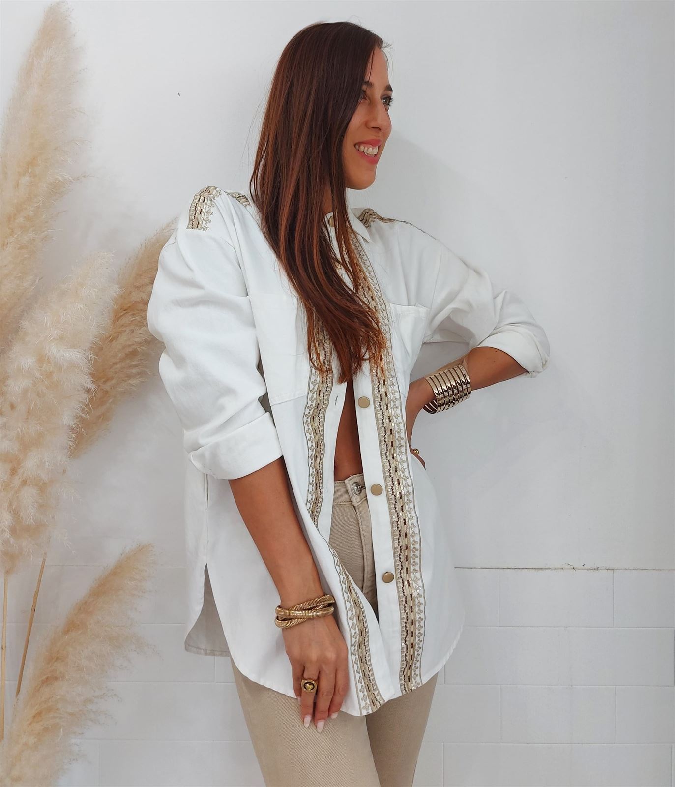 SOBRECAMISA DENIM - Imagen 1