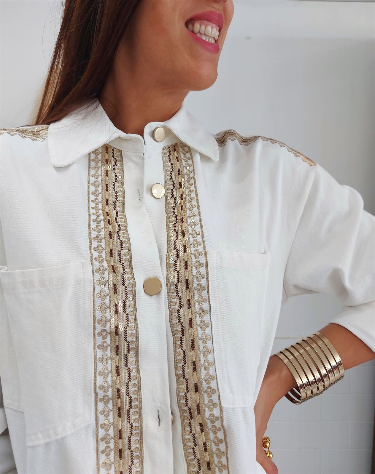 SOBRECAMISA DENIM - Imagen 3