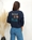 SUDADERA BEIGE&BLUE MARINO - Imagen 1